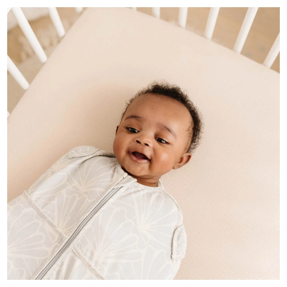 Puckababy Mini Inbakerslaapzak Cotton Seashell Stone 3-6 Maanden 4 Puckababy Mini Inbakerslaapzak Cotton Seashell Stone 3-6 Maanden - Afbeelding 2