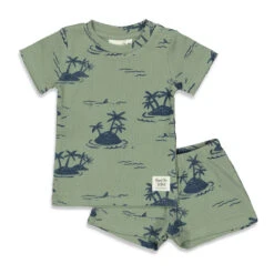 Feetje Premium Sleepwear Palm Parker Green