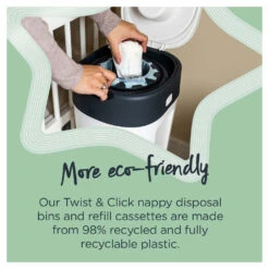 Tommee Tippee Sangenic XL Luieremmer -Babyverzorging Winkel image 29244
