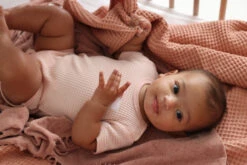 Feetje Romper Wafel Limited Edition Roze -Babyverzorging Winkel image 29524