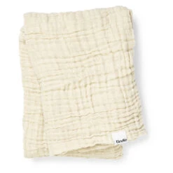 Elodie Details Kreukeldeken Baby Vanilla White (120x120cm)