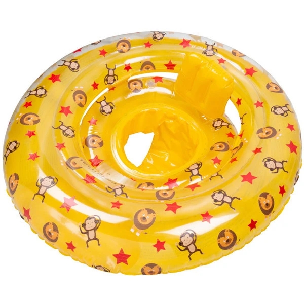 Swim Essentials Baby Zwemzitje Geel Met Circusprint 3 Swim Essentials Baby Zwemzitje Geel Met Circusprint