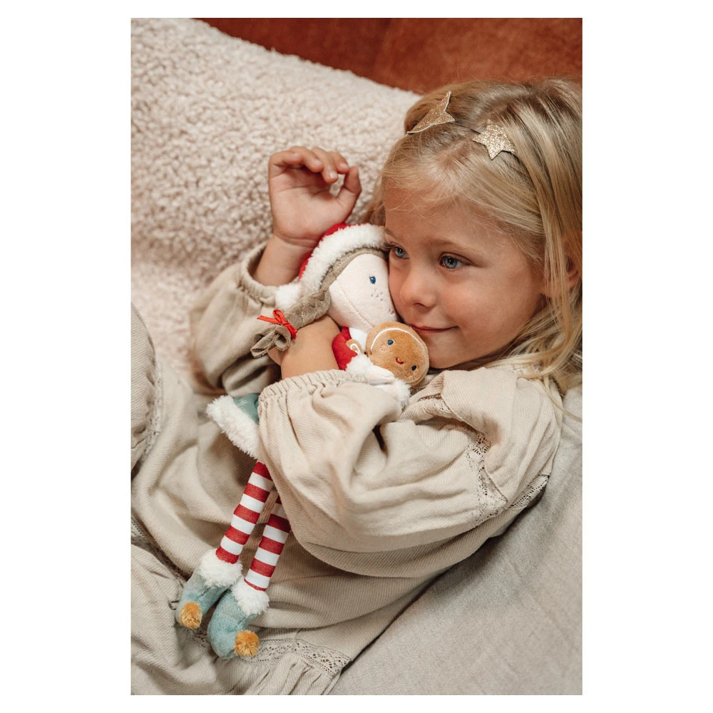 Little Dutch Knuffelpop Kerst Rosa 35cm 9 Little Dutch Knuffelpop Kerst Rosa 35cm - Afbeelding 7