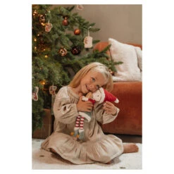 Little Dutch Knuffelpop Kerst Rosa 35cm 21 Little Dutch Knuffelpop Kerst Rosa 35cm -Babyverzorging Winkel image 30201