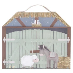 Little Dutch Speelkoffer Kerststal FSC -Babyverzorging Winkel image 30207