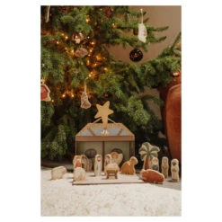 Little Dutch Speelkoffer Kerststal FSC -Babyverzorging Winkel image 30212