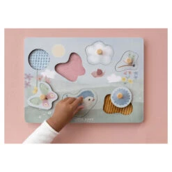 Little Dutch Voelpuzzel Flowers And Butterflies FSC 10 Little Dutch Voelpuzzel Flowers And Butterflies FSC -Babyverzorging Winkel image 30432