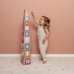 Little Dutch Stapelblokken Flowers And Butterflies FSC -Babyverzorging Winkel image 30446