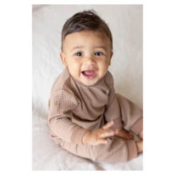 Feetje Pyjama Wafel Bruin -Babyverzorging Winkel image 30625