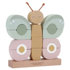 Little Dutch Stapelaar Vlinder Flowers And Butterflies FSC