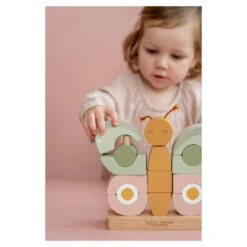 Little Dutch Stapelaar Vlinder Flowers And Butterflies FSC -Babyverzorging Winkel image 30727