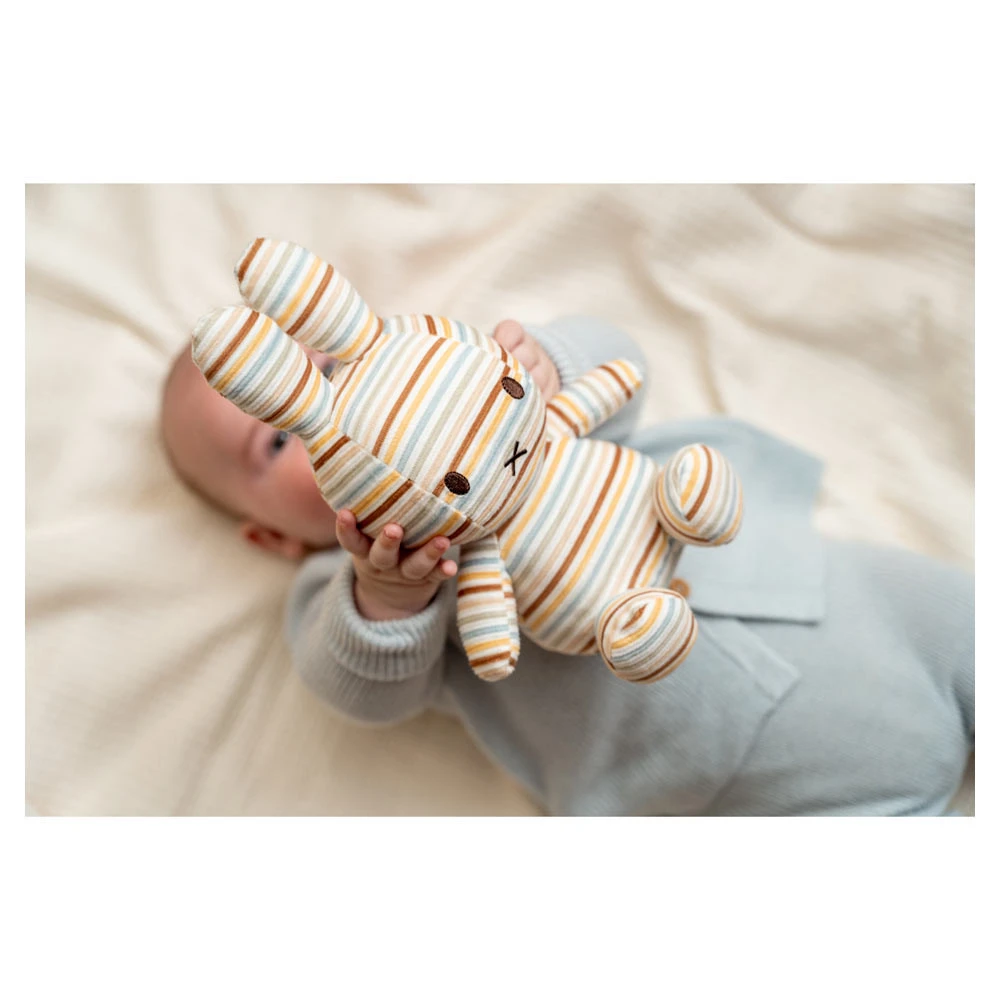 Nijntje X Little Dutch Vintage Sunny Stripes Knuffel 25cm All Over 4 Nijntje X Little Dutch Vintage Sunny Stripes Knuffel 25cm All Over - Afbeelding 2