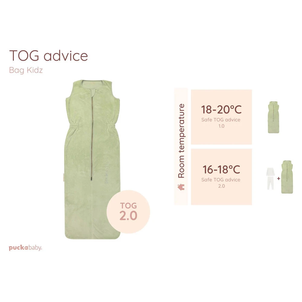 Puckababy The Bag Kidz Teddy Olive 11 Puckababy The Bag Kidz Teddy Olive - Afbeelding 9