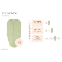 Puckababy The Original Mini Teddy Olive -Babyverzorging Winkel image 31510