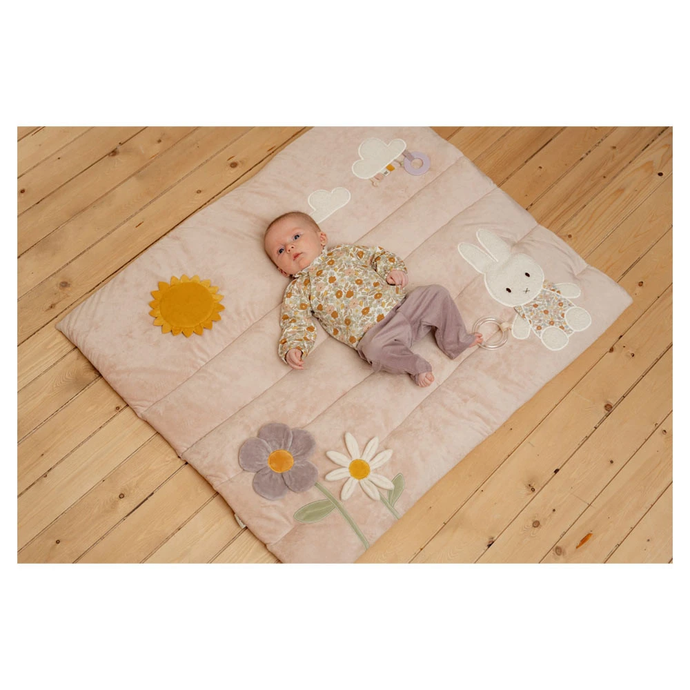 Nijntje X Little Dutch Vintage Little Flowers Boxkleed 4 Nijntje X Little Dutch Vintage Little Flowers Boxkleed - Afbeelding 2