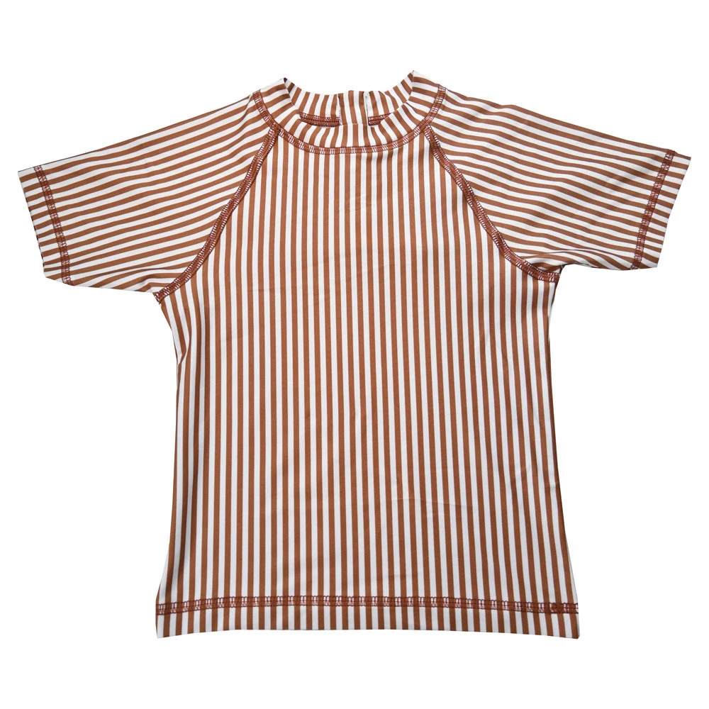 Slipstop Cognac Stripe UV Shirt 3 Slipstop Cognac Stripe UV Shirt