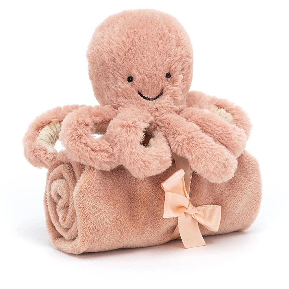 Jellycat Odell Octopus Knuffeldoekje 3 Jellycat Odell Octopus Knuffeldoekje
