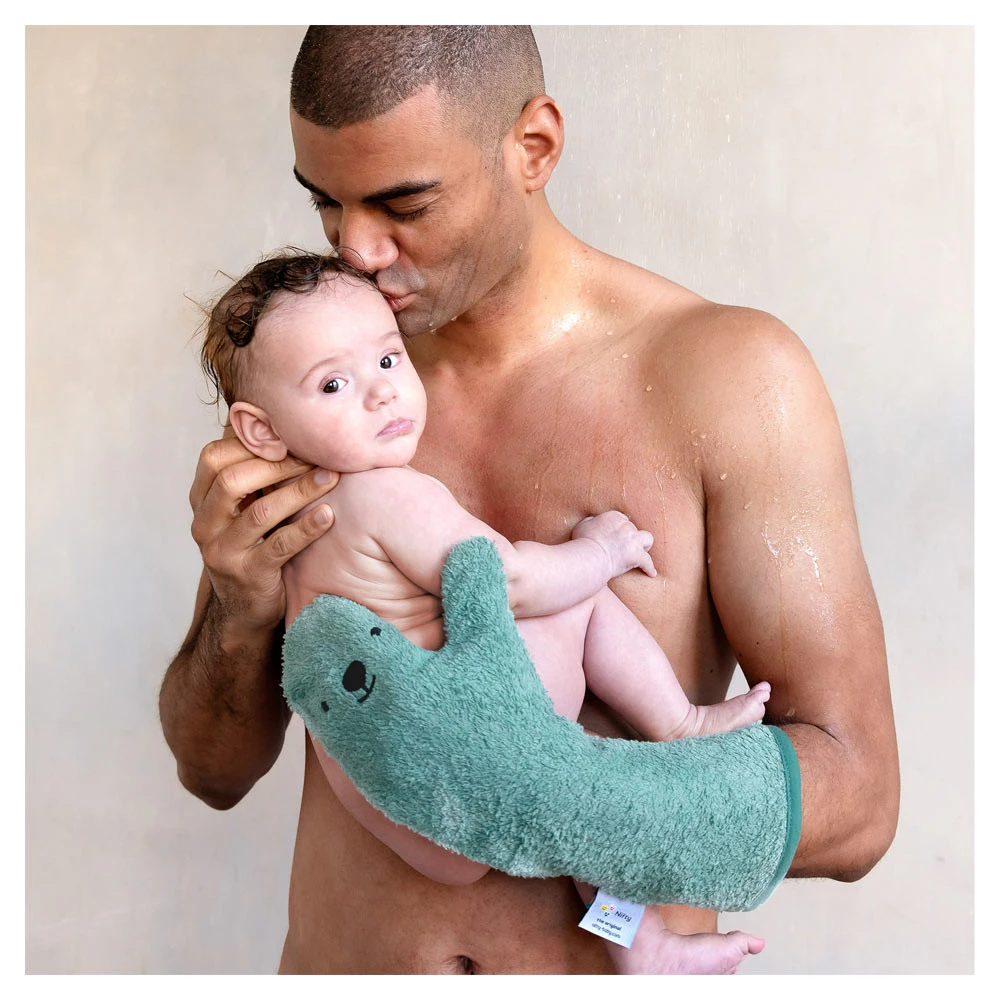 Nifty Baby Shower Glove Green Bear 13 Nifty Baby Shower Glove Green Bear - Afbeelding 11