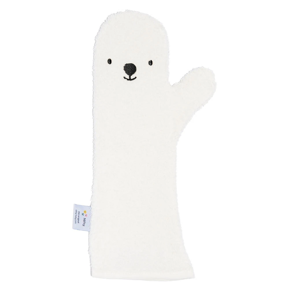 Nifty Baby Shower Glove White Bear 3 Nifty Baby Shower Glove White Bear