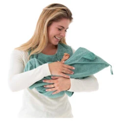 Nifty Handsfree Badcape Green -Babyverzorging Winkel image 32691