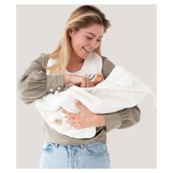 Nifty Handsfree Badcape White -Babyverzorging Winkel image 32696