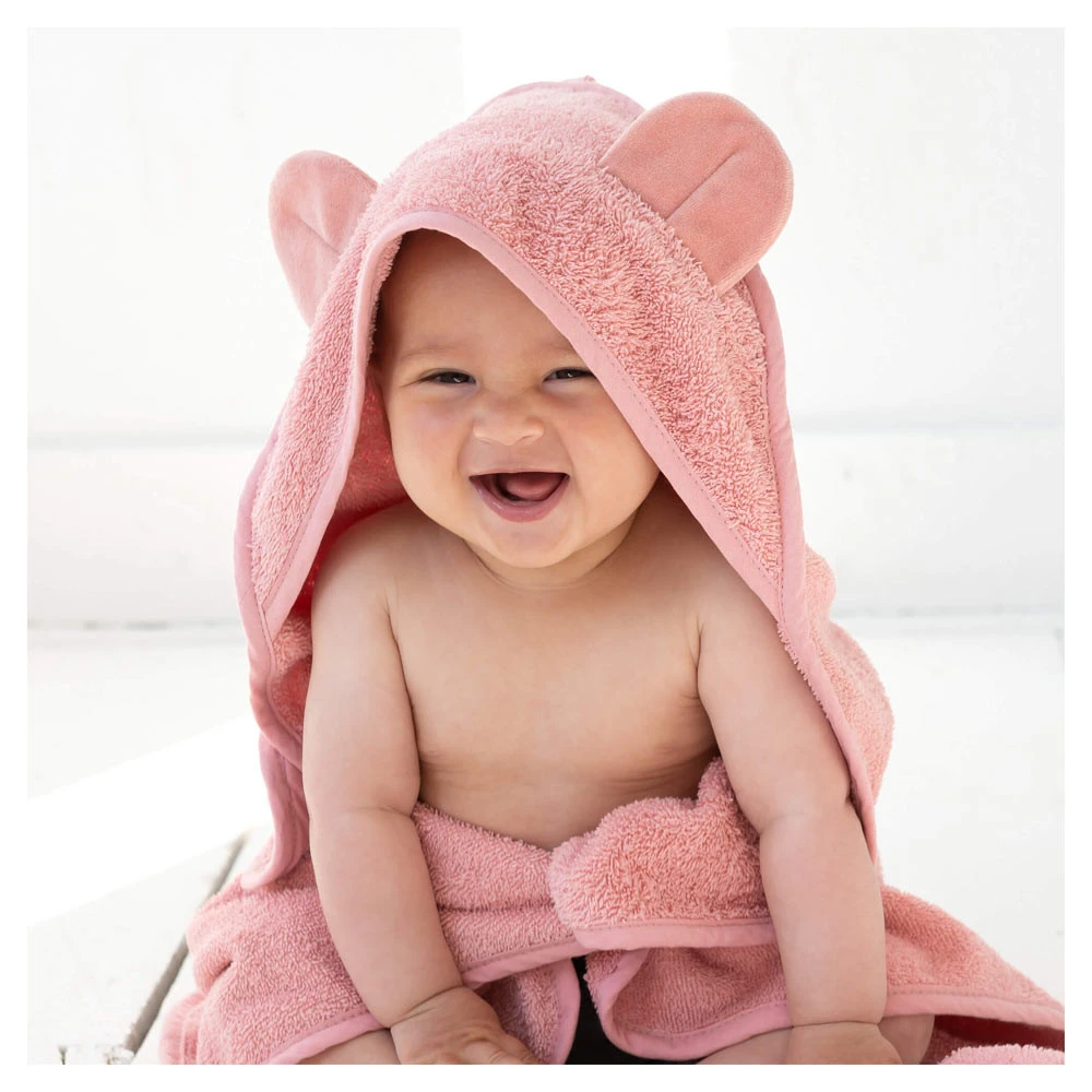 Nifty Handsfree Badcape Pink 4 Nifty Handsfree Badcape Pink - Afbeelding 2