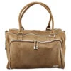 Isoki Luiertas Double Zip Satchel Latte -Babyverzorging Winkel image 33089