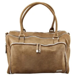 Isoki Luiertas Double Zip Satchel Latte