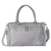 Isoki Double Zip Satchel Potsea Grey Luiertas -Babyverzorging Winkel image 33101