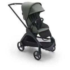 Bugaboo Dragonfly Black - Forest Green Wandelwagen
