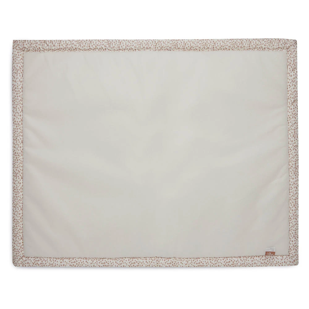 Jollein Boxdek Waterproof Dotted Biscuit 75x95cm 5 Jollein Boxdek Waterproof Dotted Biscuit 75x95cm - Afbeelding 3