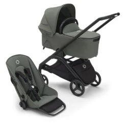 Bugaboo Dragonfly Black - Forest Green Compleet