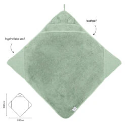 Nifty 2 In 1 Badcape Sea Foam 12 Nifty 2 In 1 Badcape Sea Foam -Babyverzorging Winkel image 33756