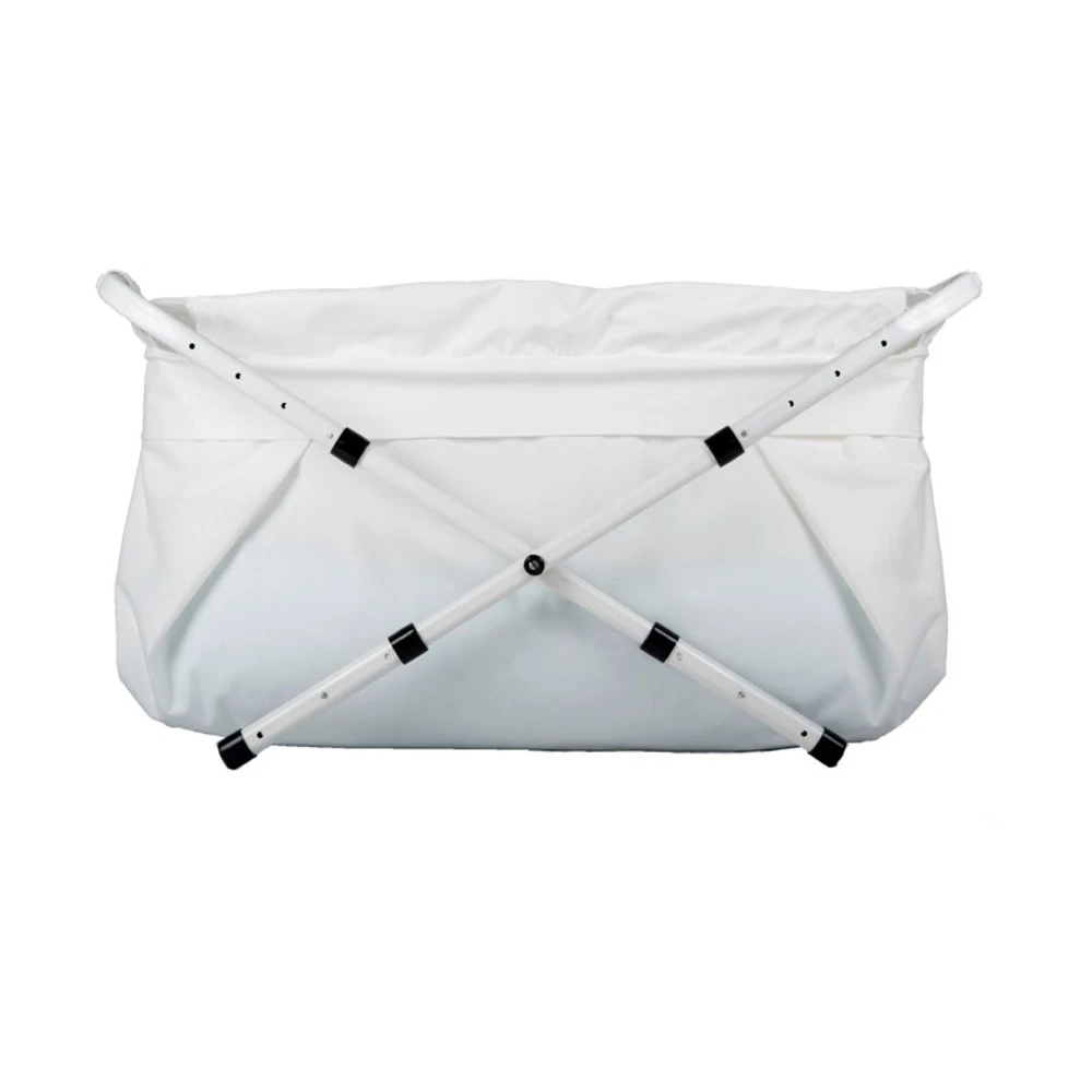 Bibabad Met Wit Frame 70-90 Cm 3 Bibabad Met Wit Frame 70-90 Cm