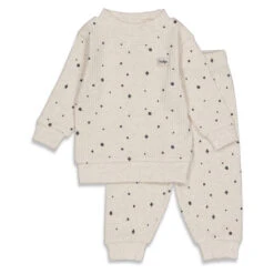 Feetje Wafel Pyjama Family Edition Champagne Dots