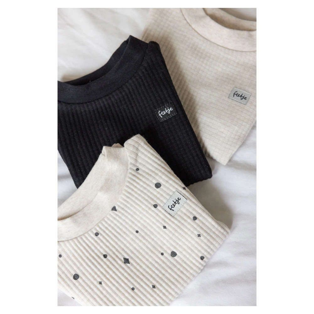 Feetje Wafel Pyjama Family Edition Champagne Dots 4 Feetje Wafel Pyjama Family Edition Champagne Dots - Afbeelding 2