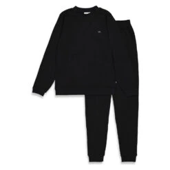 Feetje Wafel Pyjama Family Edition Fancy Black - Volwassenen