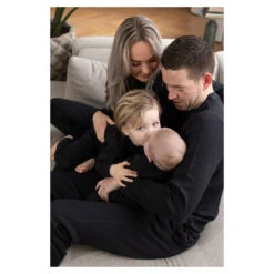 Feetje Wafel Pyjama Family Edition Fancy Black -Babyverzorging Winkel image 34649