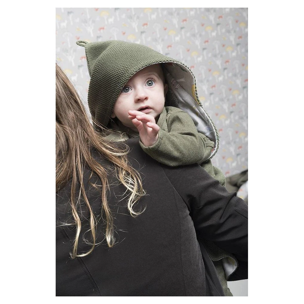 Baby's Only Omslagdoek Forest Khaki 4 Baby's Only Omslagdoek Forest Khaki - Afbeelding 2