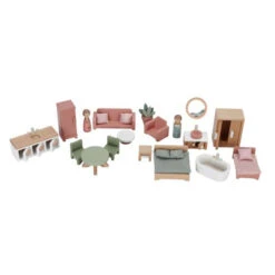 Little Dutch Houten Poppenhuis Medium FSC -Babyverzorging Winkel image 34746
