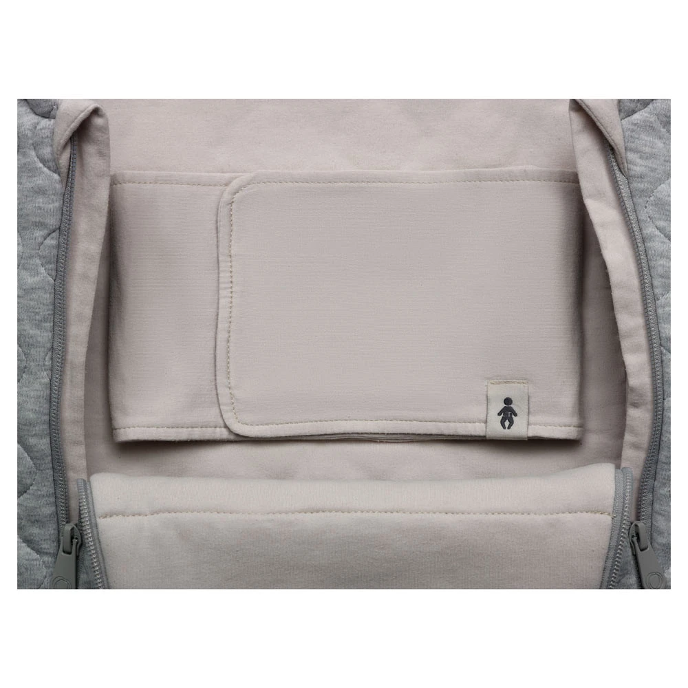 Bugaboo Newborn Inlay Light Grey Melange 6 Bugaboo Newborn Inlay Light Grey Melange - Afbeelding 4