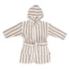 Jollein Badjas 1 - 2 Jaar Stripe Terry Olive Green -Babyverzorging Winkel image 35658