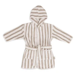 Jollein Badjas 1 - 2 Jaar Stripe Terry Olive Green