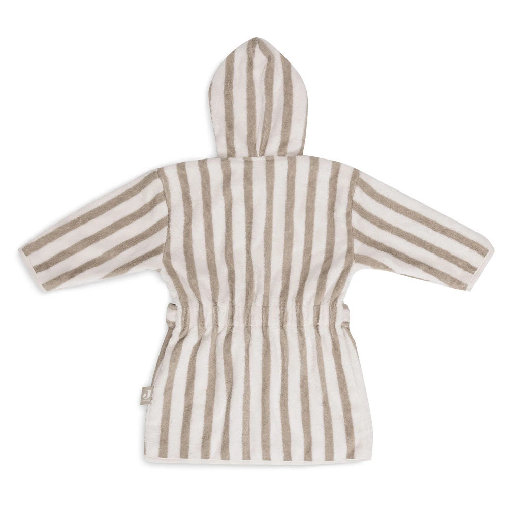 Jollein Badjas 1 - 2 Jaar Stripe Terry Olive Green 6 Jollein Badjas 1 - 2 Jaar Stripe Terry Olive Green - Afbeelding 4