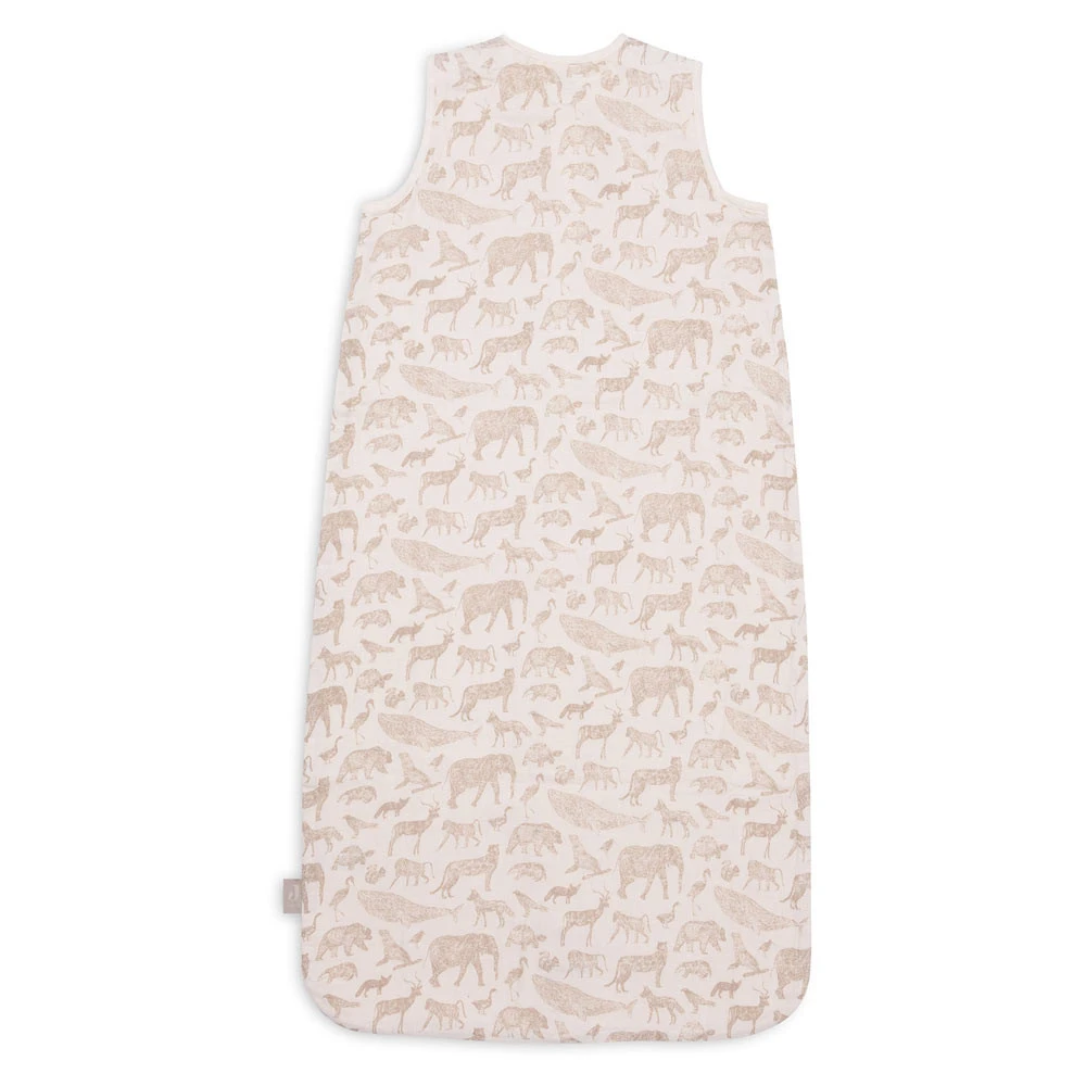 Jollein Hydrofiel Slaapzak 70 Cm Animals Nougat 5 Jollein Hydrofiel Slaapzak 70 Cm Animals Nougat - Afbeelding 3