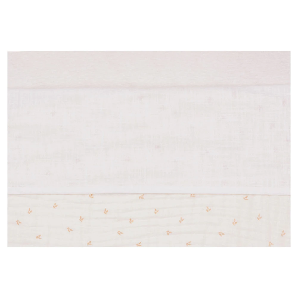 Jollein Ledikantlaken 120 X 150 Cm Slub Ivory 4 Jollein Ledikantlaken 120 X 150 Cm Slub Ivory - Afbeelding 2