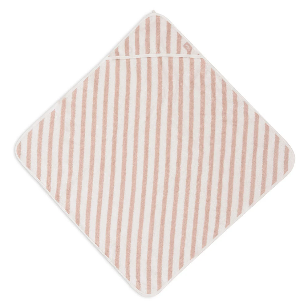 Jollein Badcape 75 X 75 Cm Stripe Terry Wild Rose 3 Jollein Badcape 75 X 75 Cm Stripe Terry Wild Rose