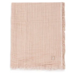 Jollein Ledikantdeken 120 X 120 Cm Fringe Moonstone