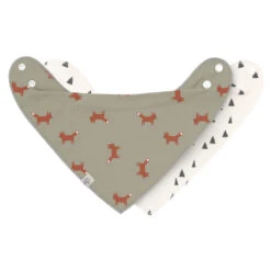 LÄSSIG Laessig Bandana 2 Stuks Little Forest Fox