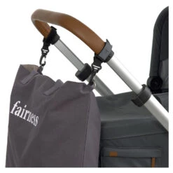 LÄSSIG Laessig Greenlabel Katoenen Statement Shopper Anthracite -Babyverzorging Winkel image 35884